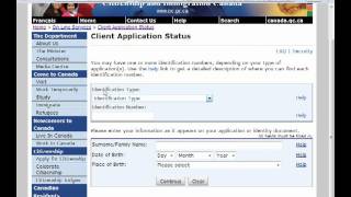 How to Check Immigration Application Status [upl. by Ahseeyt]