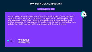 Pay Per Click Consultant  PPC  We Build Business [upl. by Deryl54]