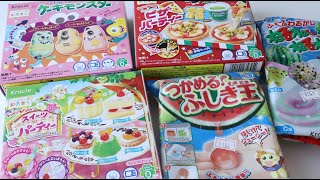 Japanese Interesting 5 DIY Candy Making Kits PopinCookin Candy Souvenir ASMR [upl. by Lacey]