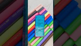 Motivational quotes bookmark drawing Diy easy bookmark painting shorts viralshort bookmark diy [upl. by Alliw]