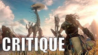 CRITIQUE Horizon Zero Dawn  Incredible story decent gameplay [upl. by Ettelracs]