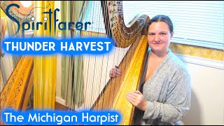 Thunder Harvest Spiritfarer Harp Cover  The Michigan Harpist [upl. by Drexler]