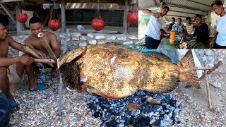 MUKBANG LECHON GIANT LAPULAPU [upl. by Hunley]