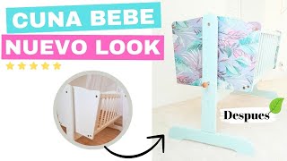 Cuna de Bebé 4 Pasos para Darle un NUEVO LOOK DIY [upl. by Wallack]