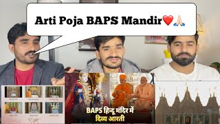 PM Modi performs Pooja Aarti in the first Hindu Temple at Abu Dhabi UAE PAKISTANI REACTION [upl. by Danas]