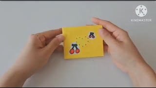 How to make a Paper Wallet Art amp craft for kids [upl. by Magnus598]