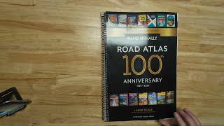 Rand McNally 2024 Large Scale Road Atlas  100th Anniversary Collectors Edition [upl. by Lawan]