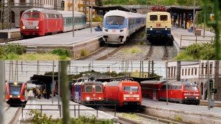 Modelleisenbahn H0  Zugfahrten September 2022 [upl. by Rattan274]