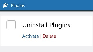 How to Uninstall WordPress Plugins Cleanly [upl. by Odranreb]