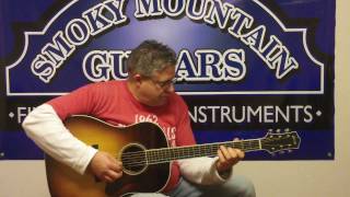 Kenny Smith plays Angeline on a Collings CJ at Smoky Mountain Guitars [upl. by Hailee]