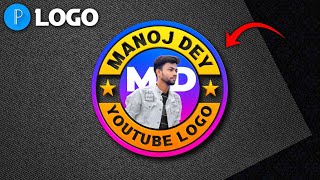 How to Make Logo for YouTube Channel  Logo Kaise Banaye  How to Design Logo in Mobile [upl. by Ani58]