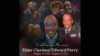 Homegoing Service for quotElder Clarence Edward Perryquot [upl. by Frannie]