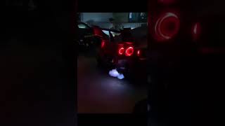 Insane GTR flames 🔥🔥🤯 nissangtr shorts [upl. by Craddock]