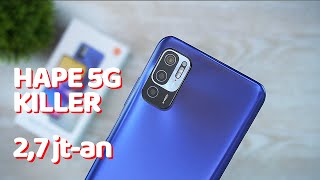 WADOW HAPE 5G KILLER‼️ REDMI NOTE 10 5G  Tes 5G Game amp Kamera🔥 [upl. by Burtie]