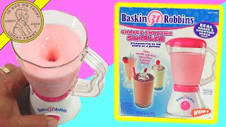 Baskin Robins 31 Flavors Makes MouthWatering Shakes amp Smoothies Swirler By WHAMO [upl. by Oicnerual208]