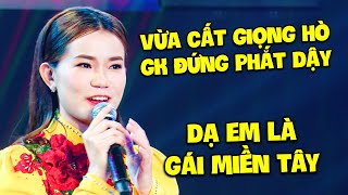 VỪA CẤT GIỌNG HÒ GK ĐỨNG PHẮT DẬY vì thí sinh quotEM LÀ GÁI MIỀN TÂYquot  Song Ca Giấu Mặt [upl. by Cherish865]