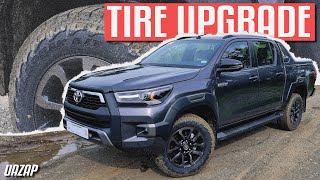 Hilux Conquest Tire Upgrade  Falken Wildpeak AT3W amp Initial Review [upl. by Zoubek490]