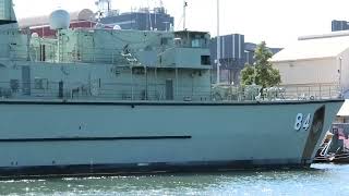 RAN retired minesweepers tied up at Port of Newcastle [upl. by Rhiamon]