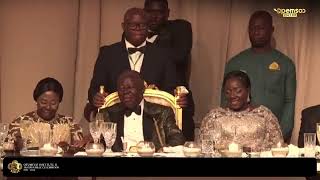 WOW OTUMFUO OSEI TUTU II And His Wife Beautiful Dancing Flow At HIS 74TH BIRTHDAY  MANHYIA PALACE [upl. by Ahseek714]