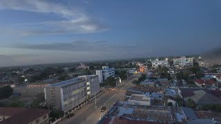 【Wonderful Tanzania】Evening Scenery in Dodoma City viewing from Hotel 240208 [upl. by Adin904]