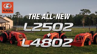 The ALLNEW Kubota L2502 amp L4802 Power and Versatility  L02 Series [upl. by Jansen80]