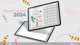 Planner Digital 2024 [upl. by Sukhum519]