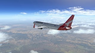 X Plane 11  Brisbane to Melbourne  Zibo Mod 737800  Max Graphics [upl. by Zela]