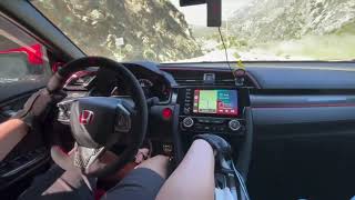 Civic Fk8 Type R Tunnel Run  Invidia R400 exhaust system HKS Blowoff Valve Tunnel sound [upl. by Sllew]