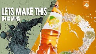 lets make a beverage commercial in blender 2 [upl. by Barde]