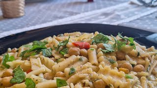 Pasta con i ceci e il naufragr mè dolce [upl. by Sokcin]