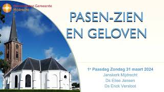 20240331 Pasen zien en geloven [upl. by Bronk]