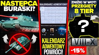 NOWY POGROMCA BURASKI KALENDARZ ADWENTOWY i ZNIŻKI w WOT [upl. by Haleemaj412]