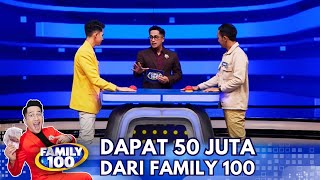 Dapat 50 JUTA dari Family 100 Ini yang Dilakukan Keluarga Callysta amp Keluarga Rhamdhany [upl. by Nofets]