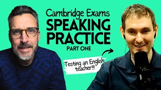 How to pass your SPEAKING EXAM  Part One Cambridge English B2 First C1 Advanced amp C2 Proficiency [upl. by Liuqnoj]