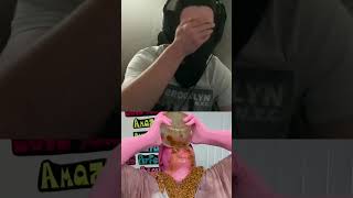 human pig eating on TikTok reaction [upl. by Innavoij371]