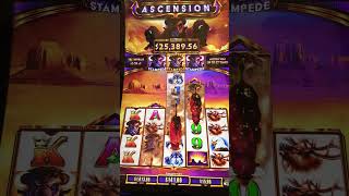 3393 Win on High Limit 15 Buffalo Ascension Slot Machine in Las Vegas Slot Machine Jackpot [upl. by Ruff]