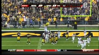 2009 Minnesota at 13 Iowa Highlights [upl. by Ylla539]