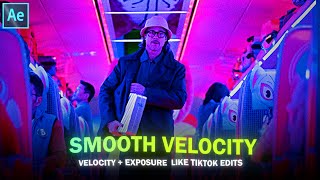 How to make velocity edit after effects [upl. by Kopaz]