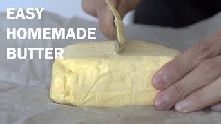 How To Make Butter at Home Cheese From Milk and Labneh from Yogurt [upl. by Bevus889]