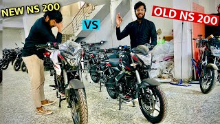 2024 BAJAJ PULSAR NS 200 vs OLD NS 200 DETAILED COMPARISON [upl. by Niras95]