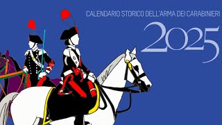 Carabinieri calendario 2025 [upl. by Obidiah266]