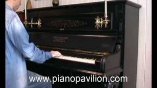 CarlaEtude Elton John played on a 1889 Schiedmayer Upright Piano [upl. by Pelagi]