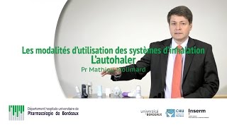 Utilisation des systèmes dinhalation 2  L’autohaler [upl. by Bullock]