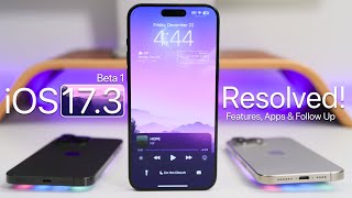 iOS 173 Beta 1  Finally Resolved  Features Apps and Follow Up [upl. by Haiel]