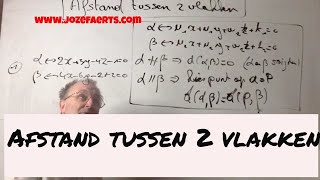 434 Afstand tussen 2 vlakken [upl. by Ykcim]