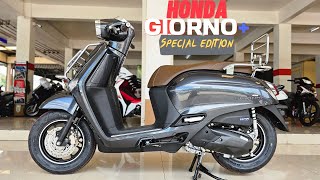 New Honda GIORNO GLAMOROUS NERO H2C Special Edition 2023 [upl. by Nairahcaz101]