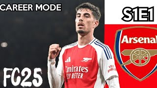 A new series begins  FC 25 Arsenal Career Mode S1E1 [upl. by Gearard]