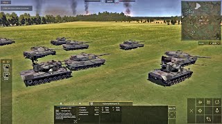 Regiments  NATO Leopard Tanks vs Soviet 61st Guard Tank Intense RTS PC Gameplay [upl. by Sherwynd]