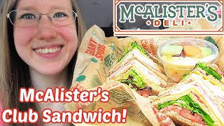 McAlisters Deli McAlisters Club Sandwich Review [upl. by Hinman]