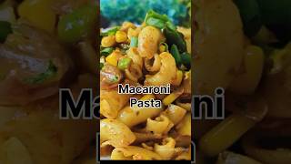 Indian Style Macaroni Pasta😋🍜  shorts recipe [upl. by Eirek]